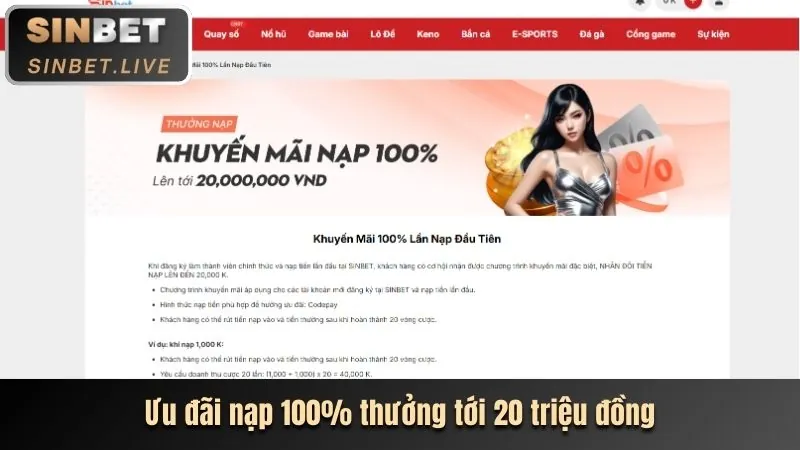 Khuyến mãi chào mừng thành viên mới tại 789win